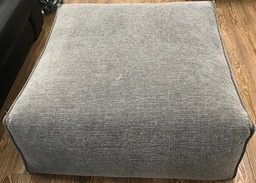 [SOF-F9760-MELBOURNE25-OT] Ottoman 48*1,04*1,04 Melbroune Charcoal (copie)